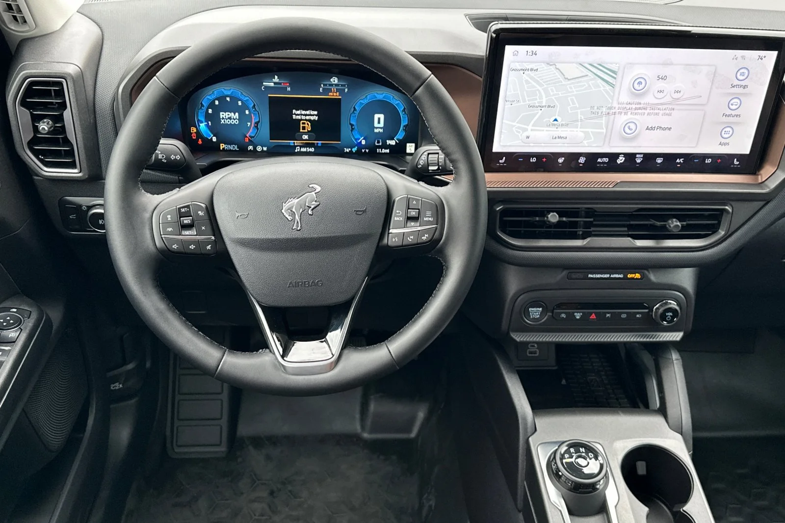 New 2025 Carbonized Gray Metallic Ford Outer Banks® image 13