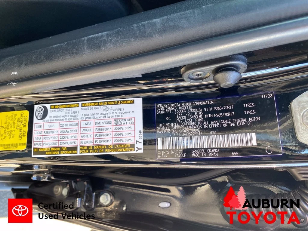 Certified Used 2024 Midnight Black Metallic Toyota TRD Pro image 25