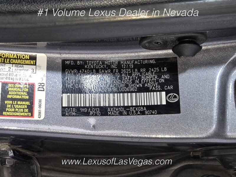 Used 2020 Gray Pearl Lexus 300h image 29