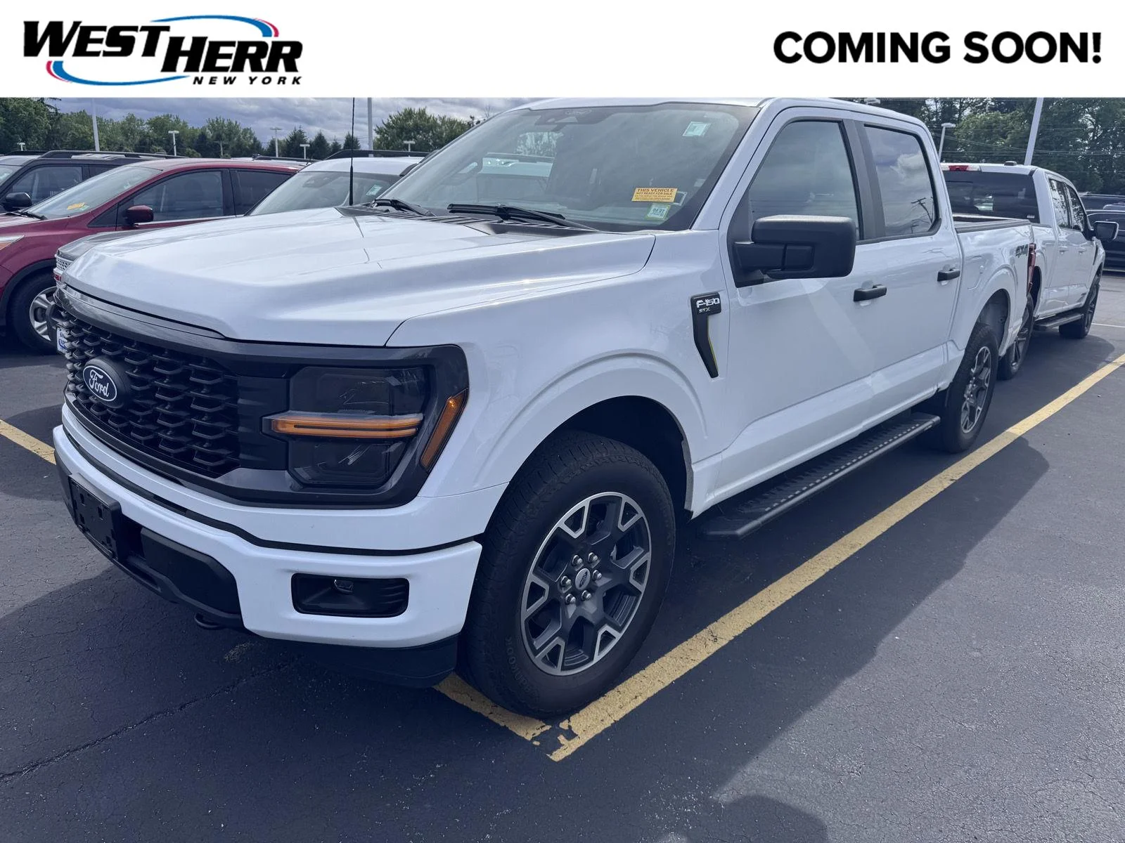 Used 2025 Oxford White Ford STX image 1