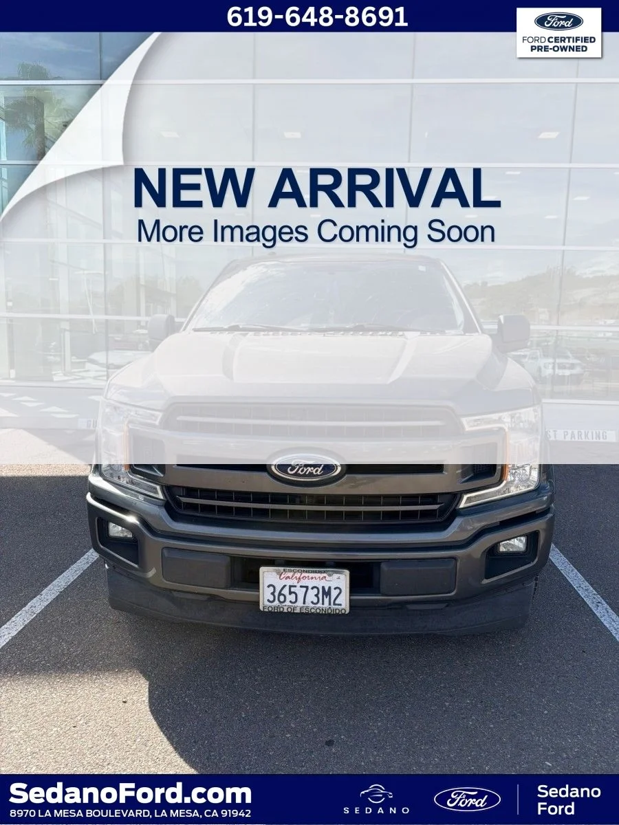 Certified Used 2018 Magnetic Metallic Ford XLT image 1