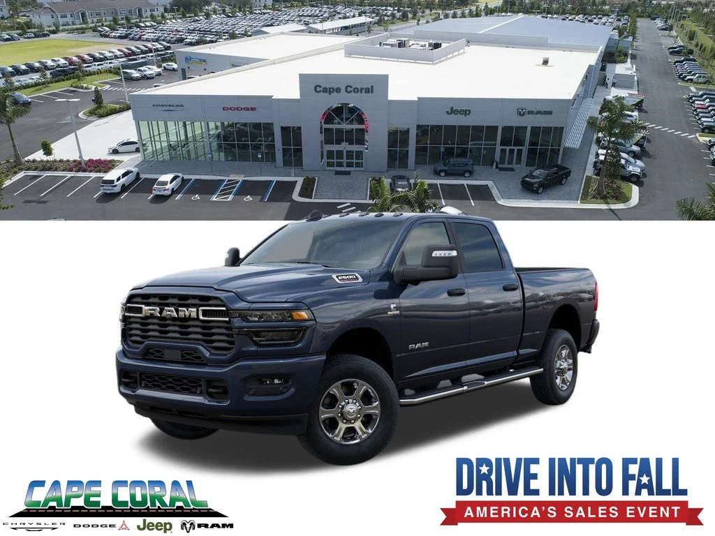 New 2026 Forged Blue Metallic Exterior Paint RAM Big Horn image 1