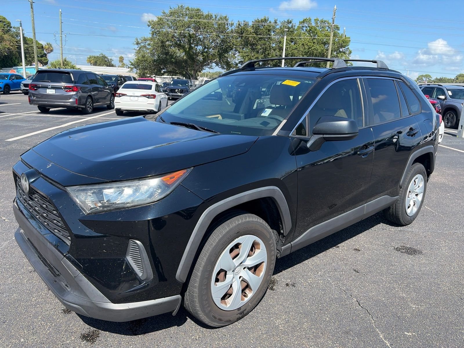 Used 2019 Black Toyota LE image 3