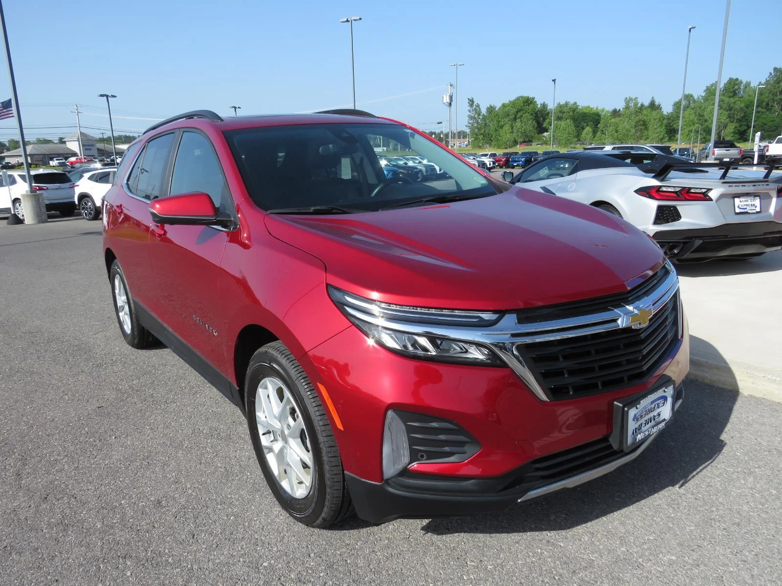 Used 2024 Radiant Red Tintcoat Chevrolet LT image 2