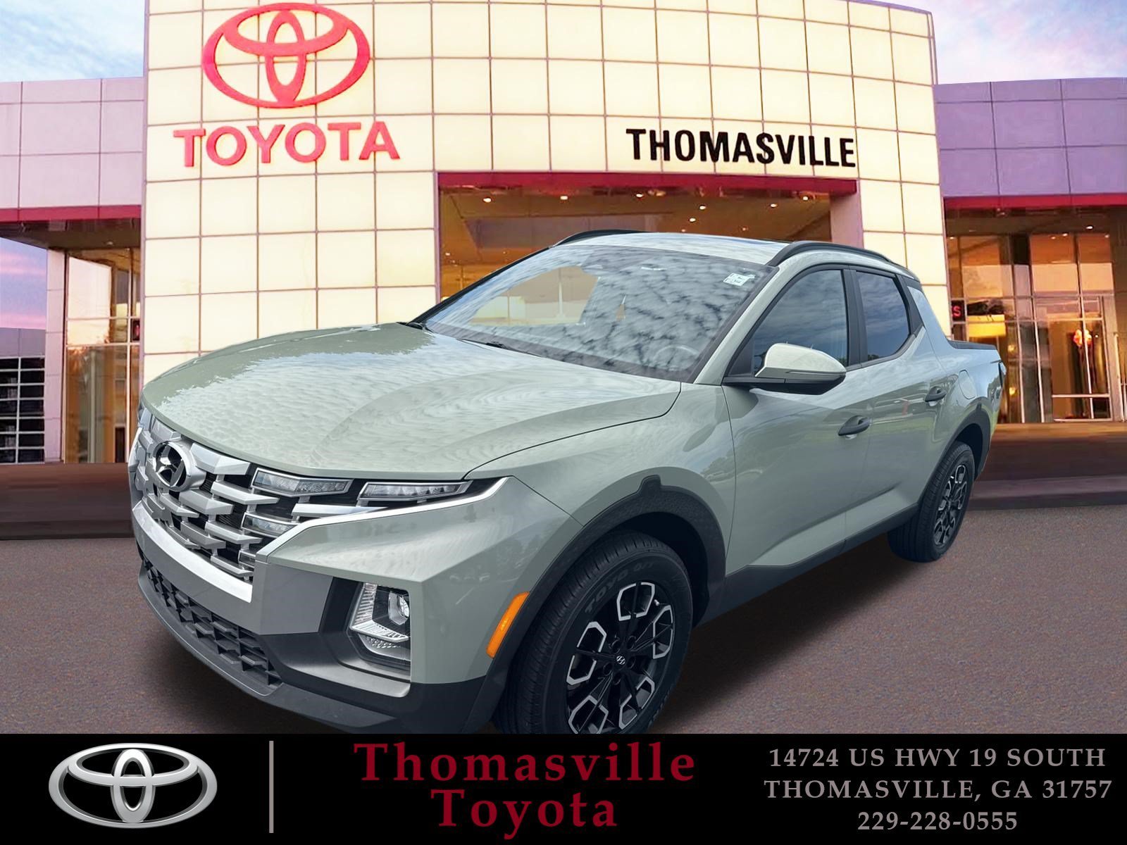 Used 2022 Sage Gray Hyundai SEL image 1