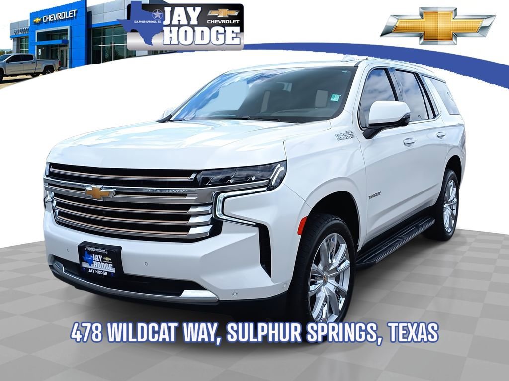 Used 2023 Iridescent Pearl Tricoat Chevrolet High Country image 1