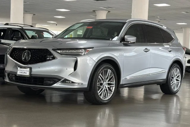 Used 2024 Liquid Carbon Metallic Acura Advance image 10