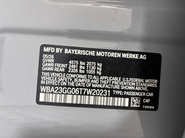 New 2026 Brooklyn Grey Metallic BMW 228 Gran Coupe image 20