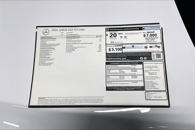 New 2026 White Mercedes-Benz GLE 53 AMG® image 27