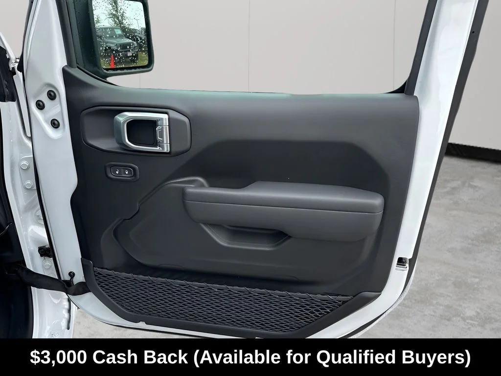 New 2026 Bright White Clear-Coat Exterior Paint Jeep Sport image 15