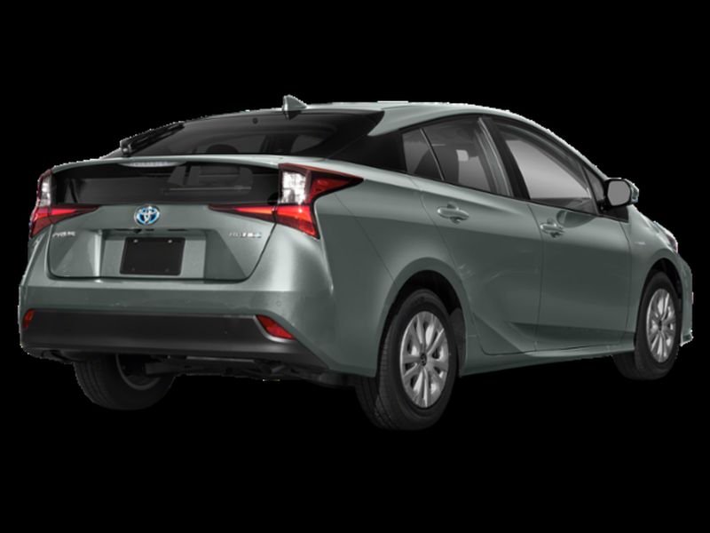 Used 2021 Sea Glass Pearl Toyota LE image 2