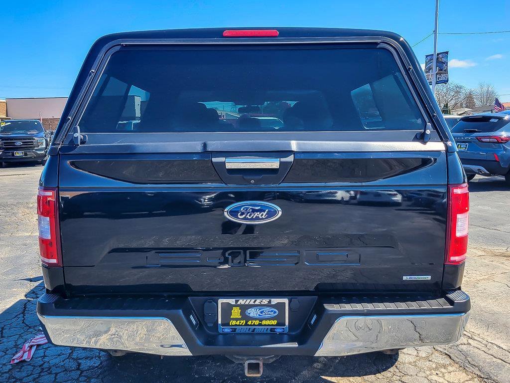 Used 2018 Shadow Black Ford XLT image 8