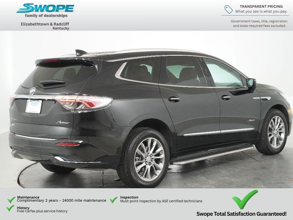 Used 2024 Ebony Twilight Metallic Buick Avenir image 3