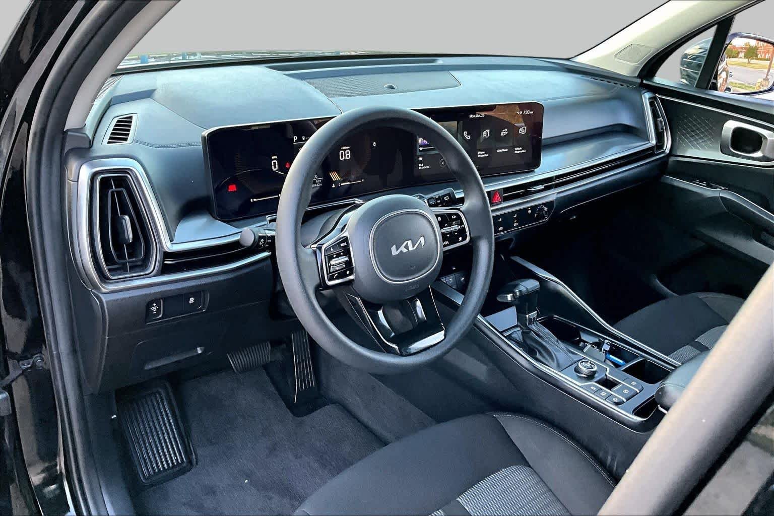 Used 2025 Ebony Black Kia LX image 17