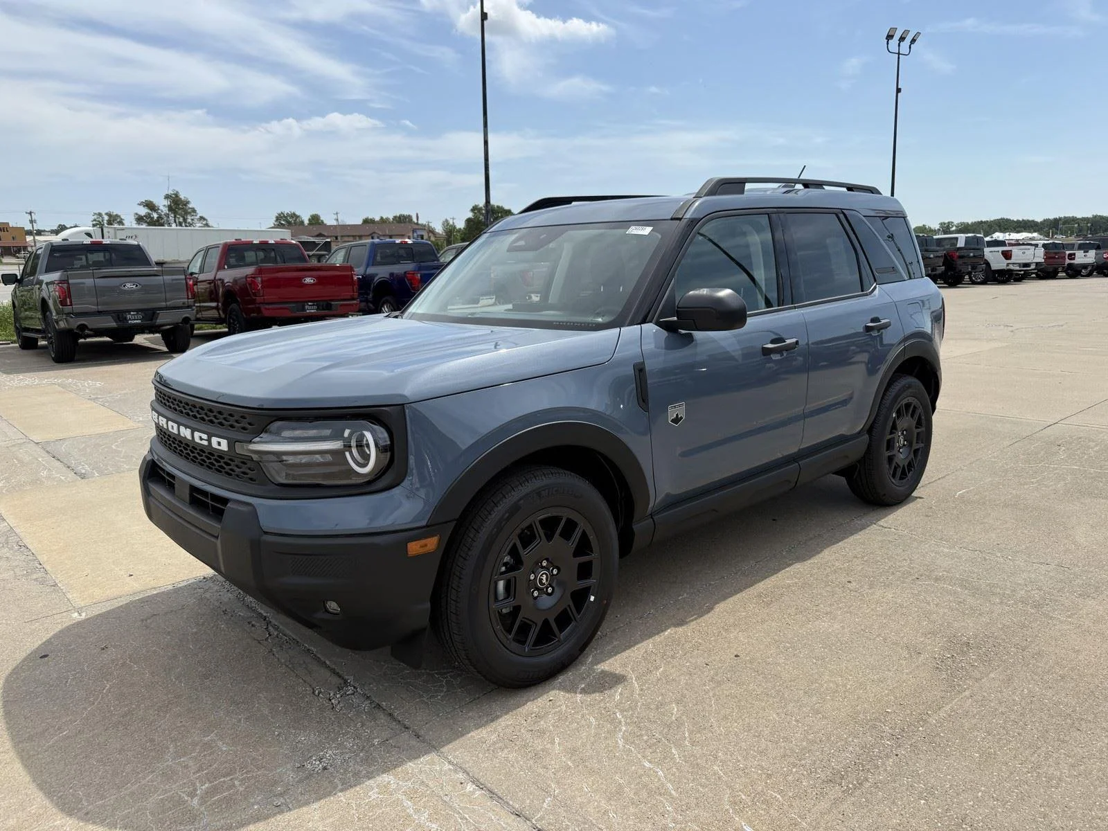 New 2026 Azure Gray Metallic Tri-Coat Ford Big Bend® image 4