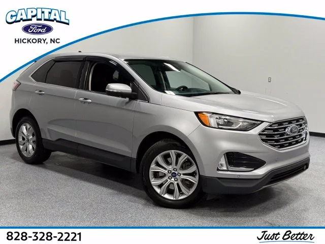 Used 2022 Silver Ford Titanium image 1