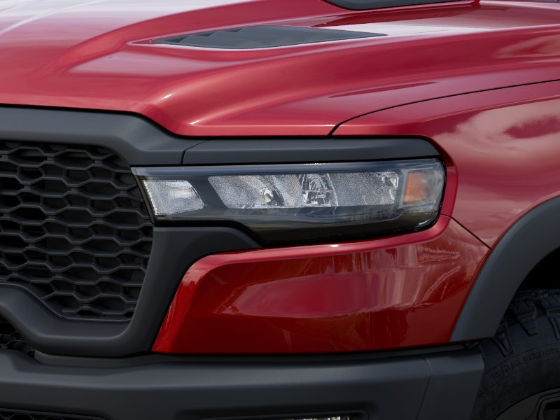 New 2026 Molten Red Pearl-Coat Exterior Paint RAM Rebel image 6