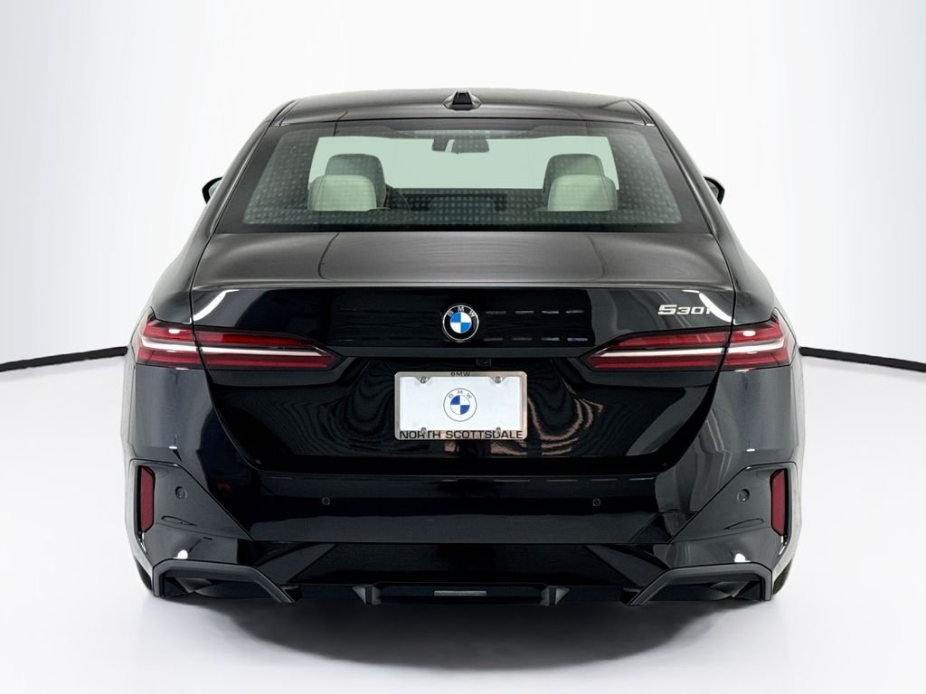 New 2027 Black Sapphire Metallic BMW 530i image 6