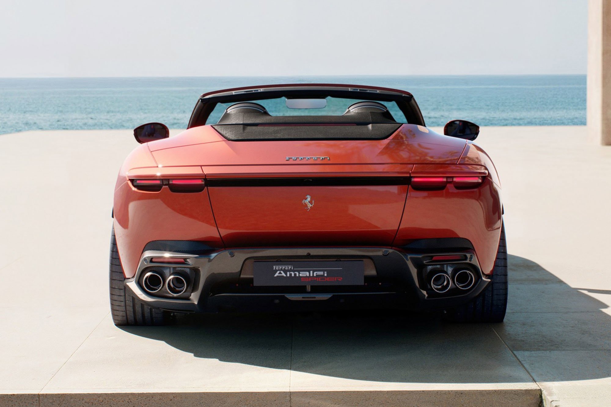 New 2026 Orange Ferrari  image 9