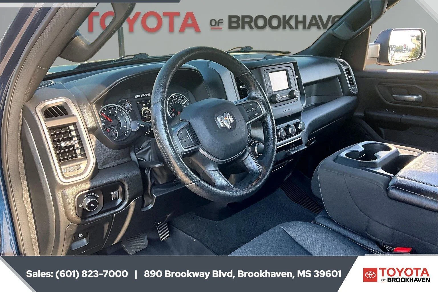 Used 2024 Patriot Blue Pearlcoat Ram Tradesman image 12
