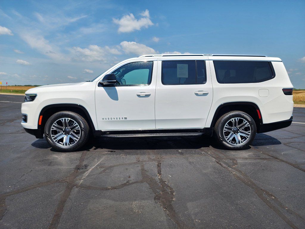 Used 2024 Bright White Clearcoat Jeep Series II image 8