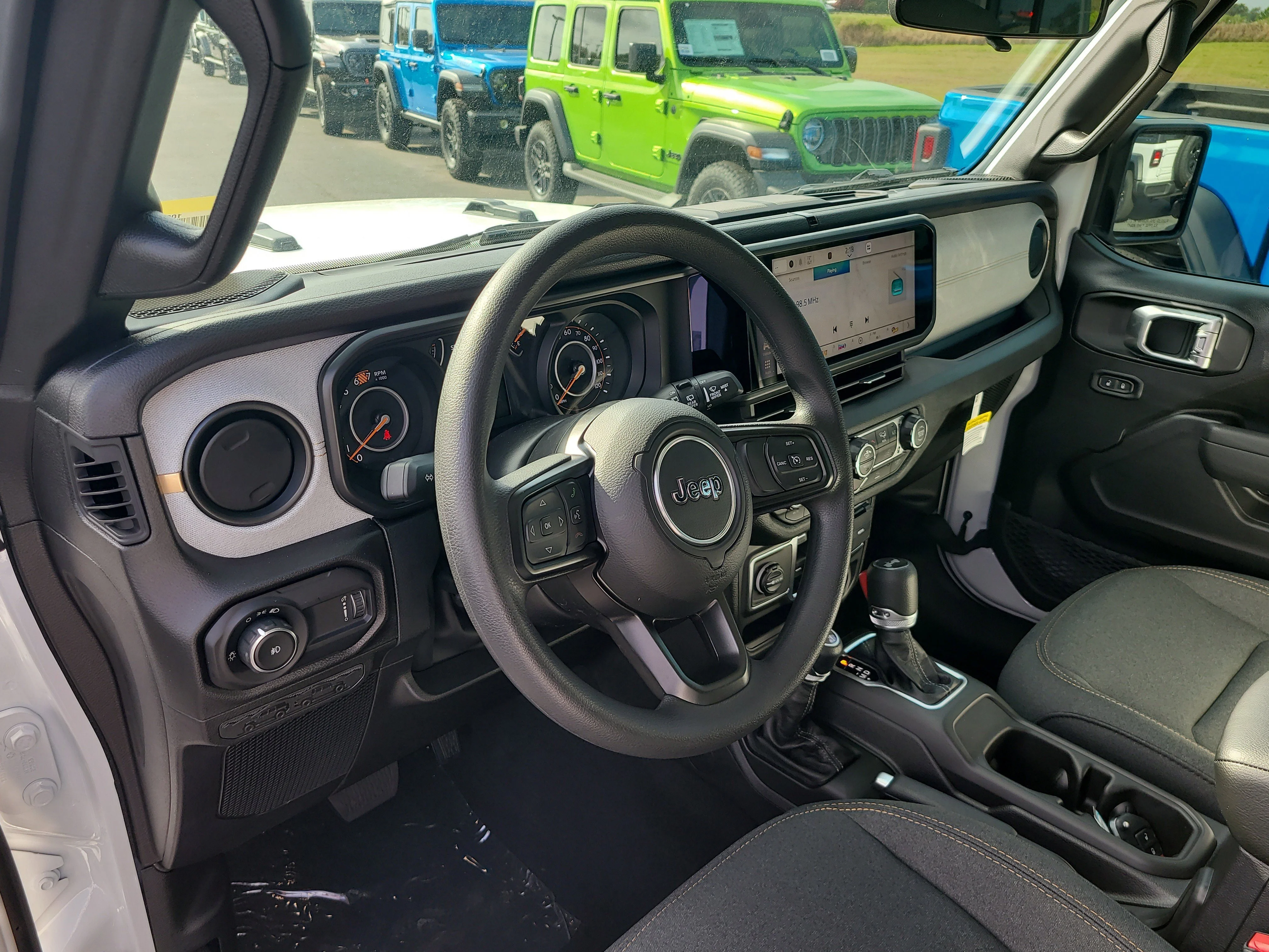 New 2026 Bright White Clearcoat Jeep Sport image 14