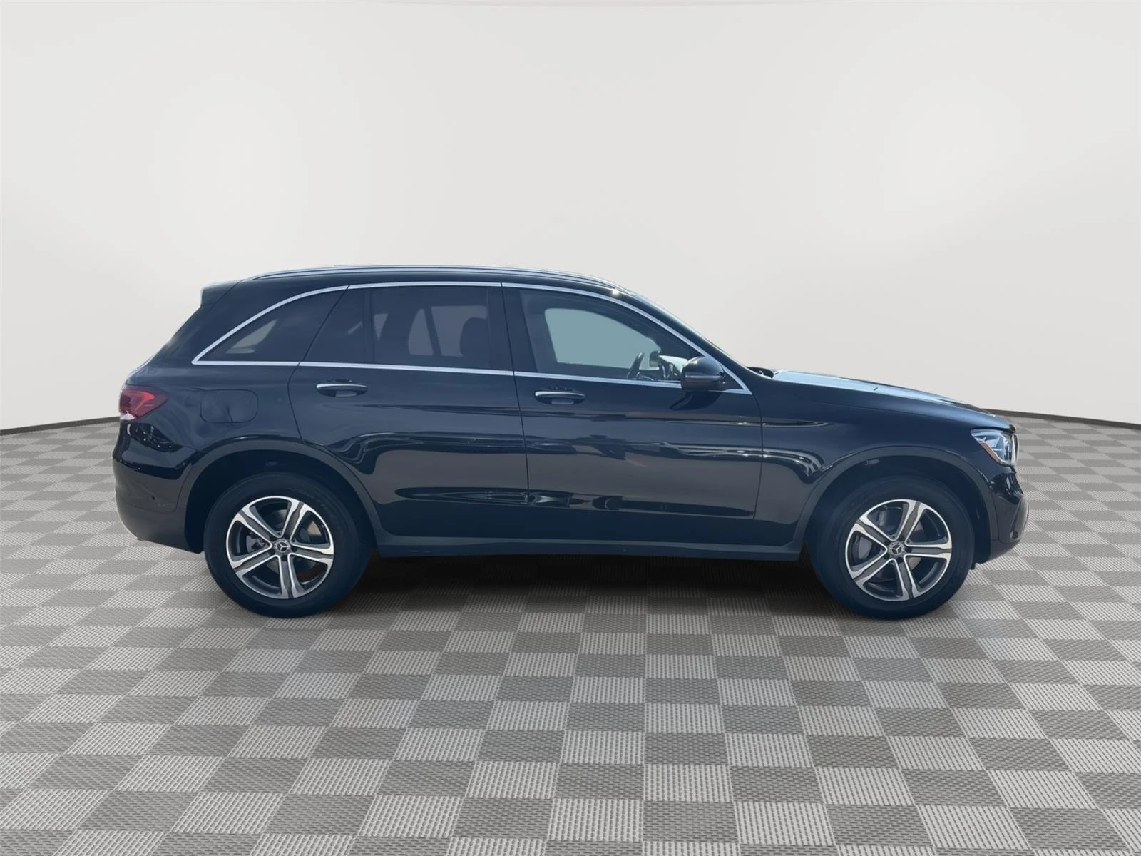Certified Used 2021 Black Mercedes-Benz GLC 300 image 2