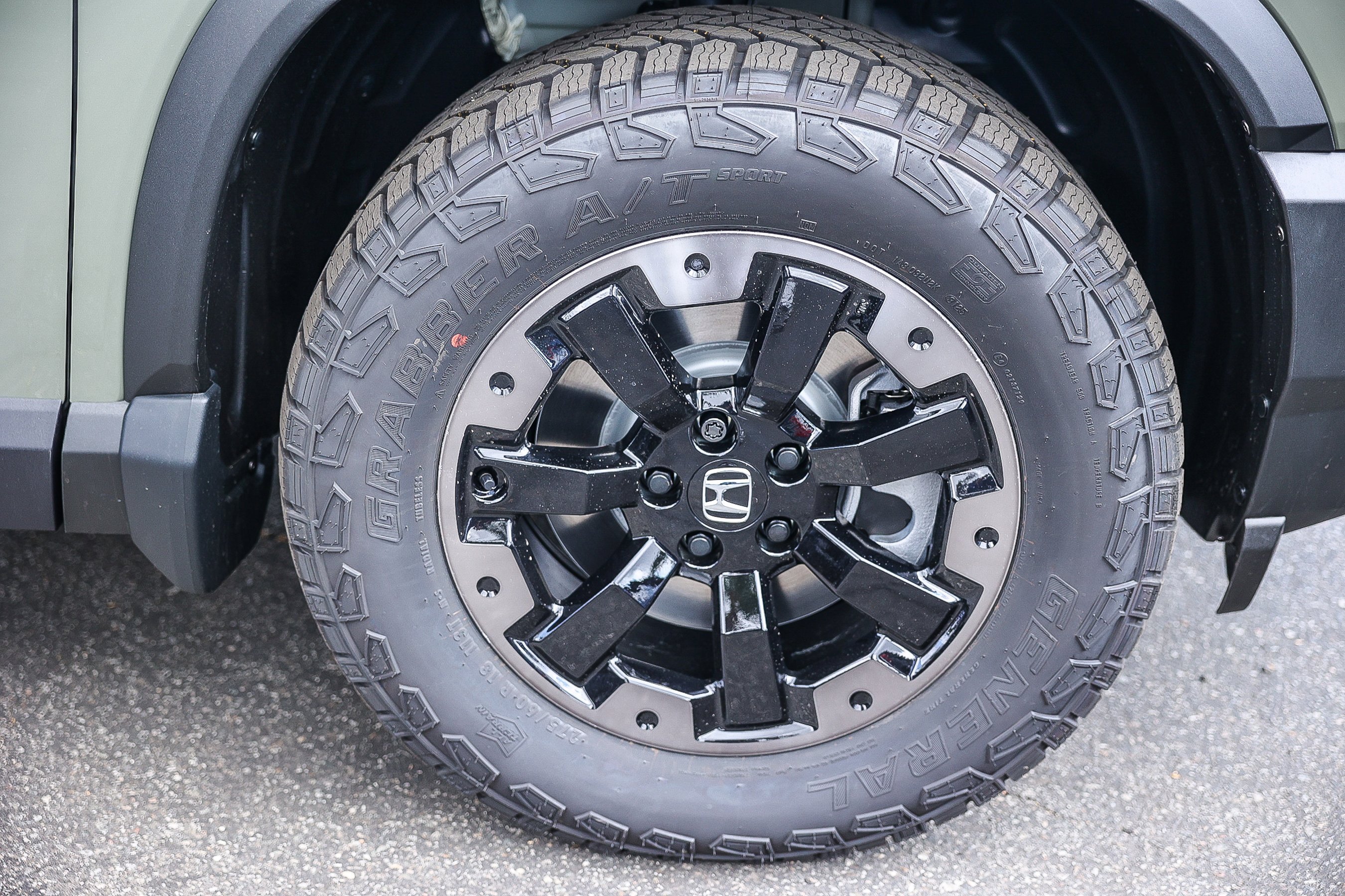 New 2026 Ash Green Metallic Honda TrailSport Elite AWD image 11