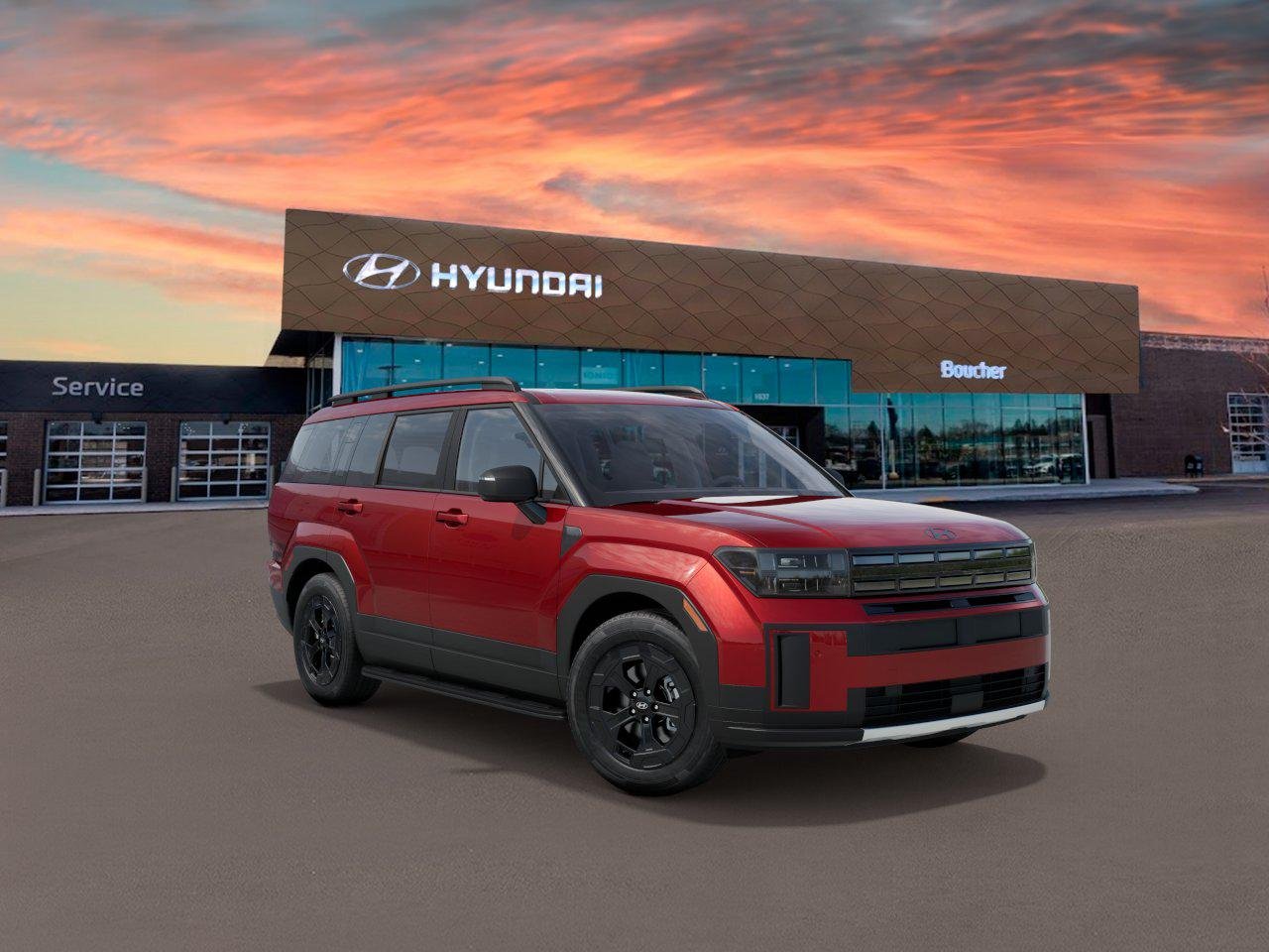 New 2025 Ultimate Red Hyundai XRT AWD image 2