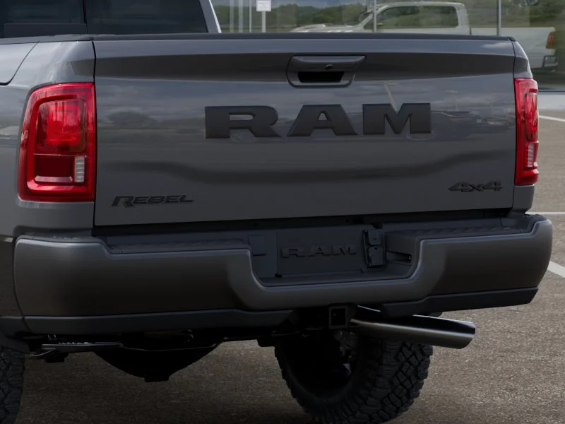 New 2026 Ceramic Gray Clear-Coat Exterior Paint RAM Rebel image 74