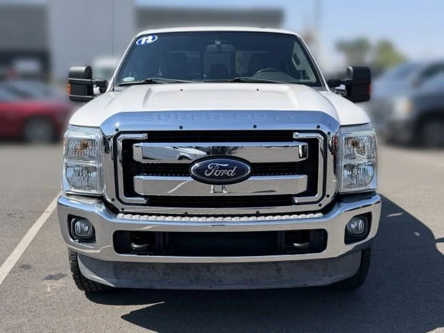 Used 2012 White Platinum Clearcoat Metallic Ford Lariat image 6