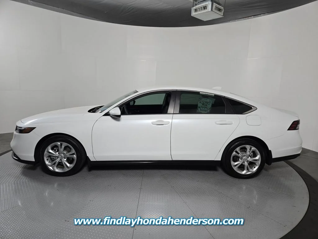 Certified Used 2024 Platinum White Pearl Honda LX image 3