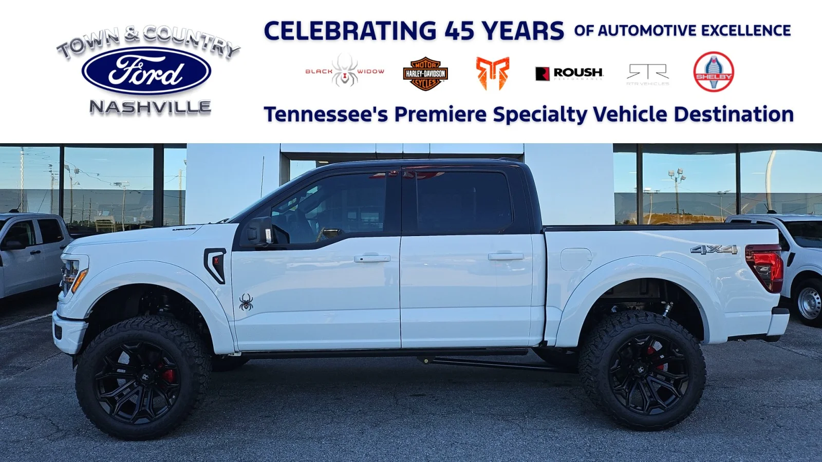 New 2026 Oxford White Ford Black Widow Supercharged 710HP 4WD image 1