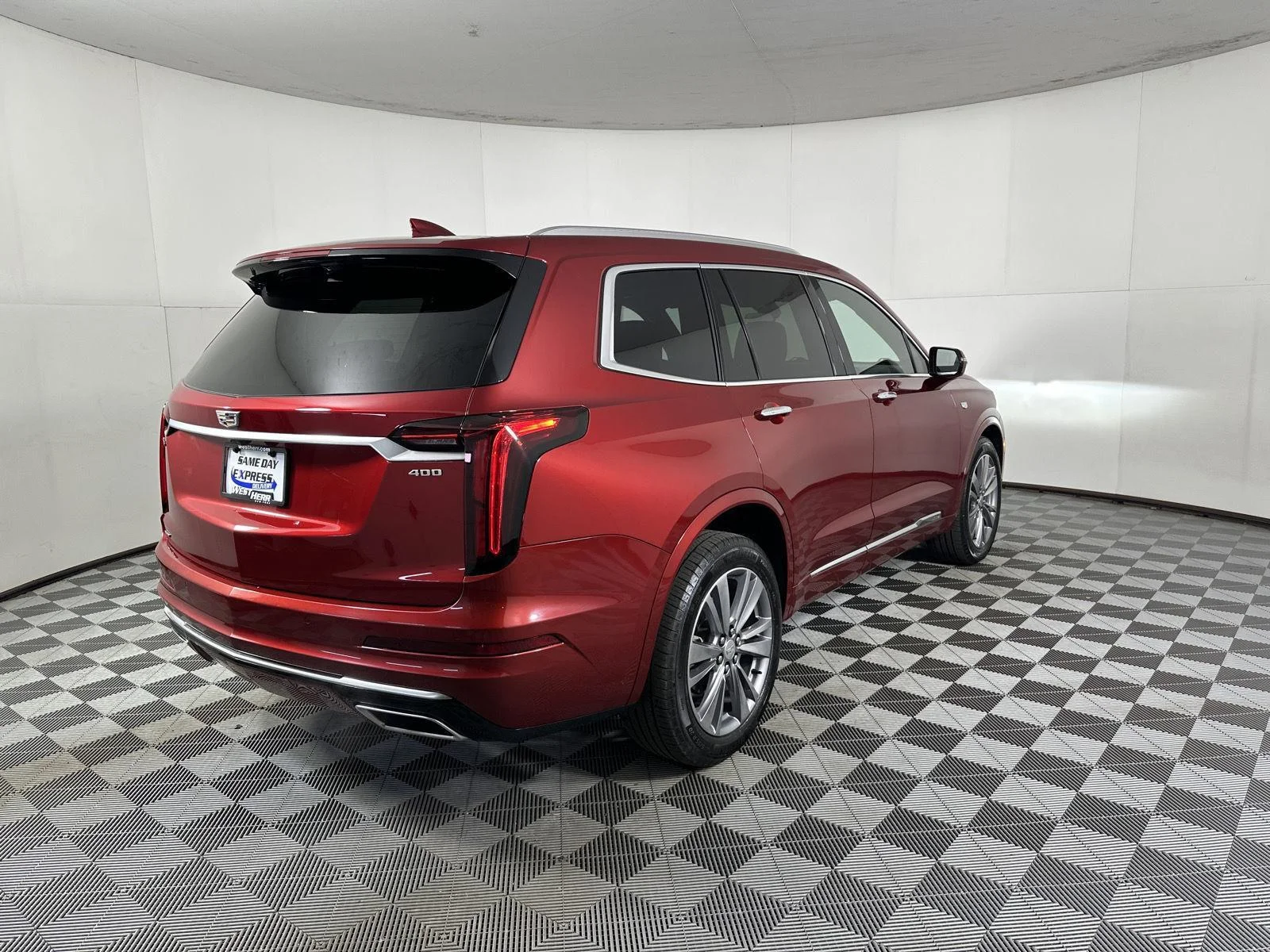 Used 2024 Radiant Red Tintcoat Cadillac AWD Premium Luxury image 14