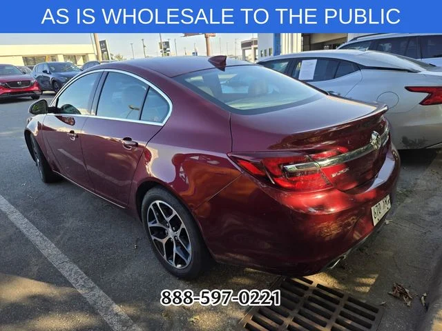 Used 2017 Crimson Red BUICK TURBO image 3