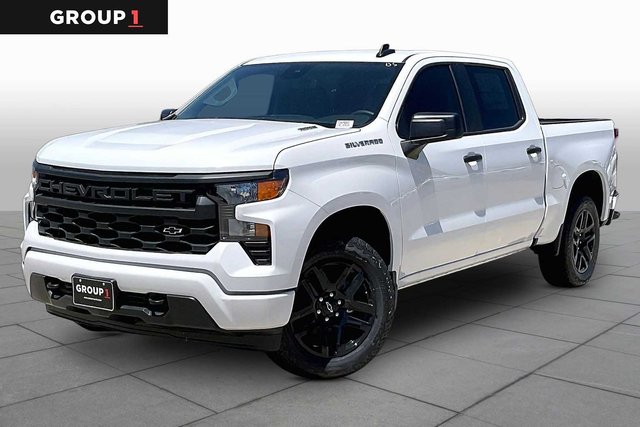 New 2026 Chevrolet Silverado 1500 Custom Rear Wheel Drive Crew Cab