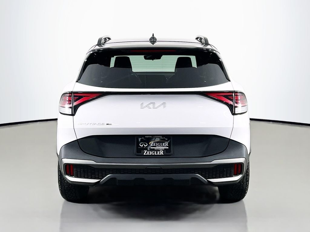Used 2024 Glacier White Pearl/Ebony Black Roof Kia X-Pro Prestige image 6