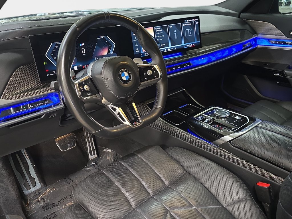 Certified Used 2024 Black Sapphire Metallic BMW 740i image 16