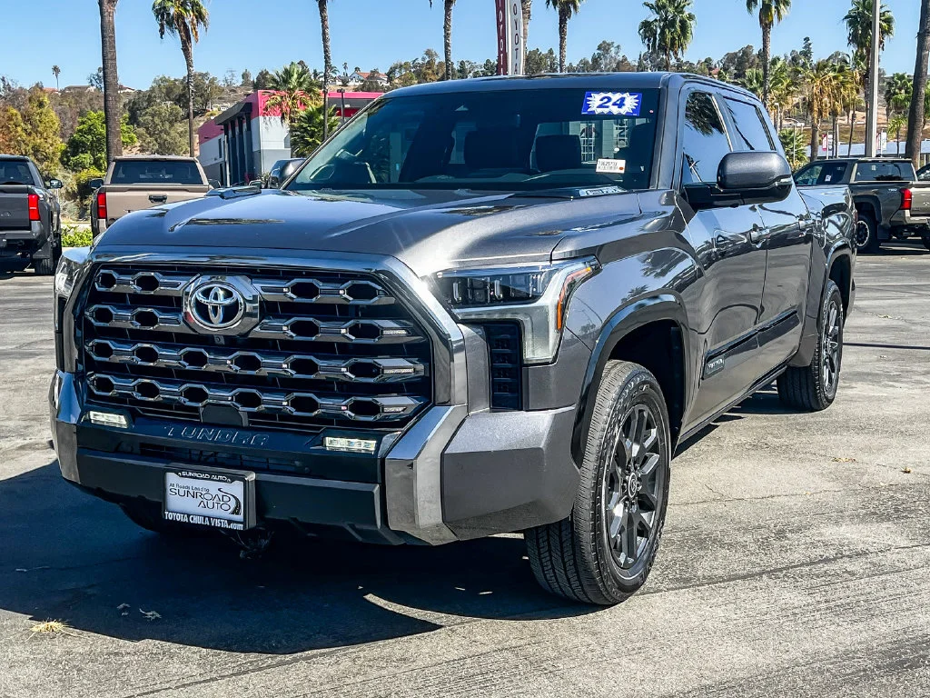 Certified Used 2024 Gray Toyota Platinum image 3