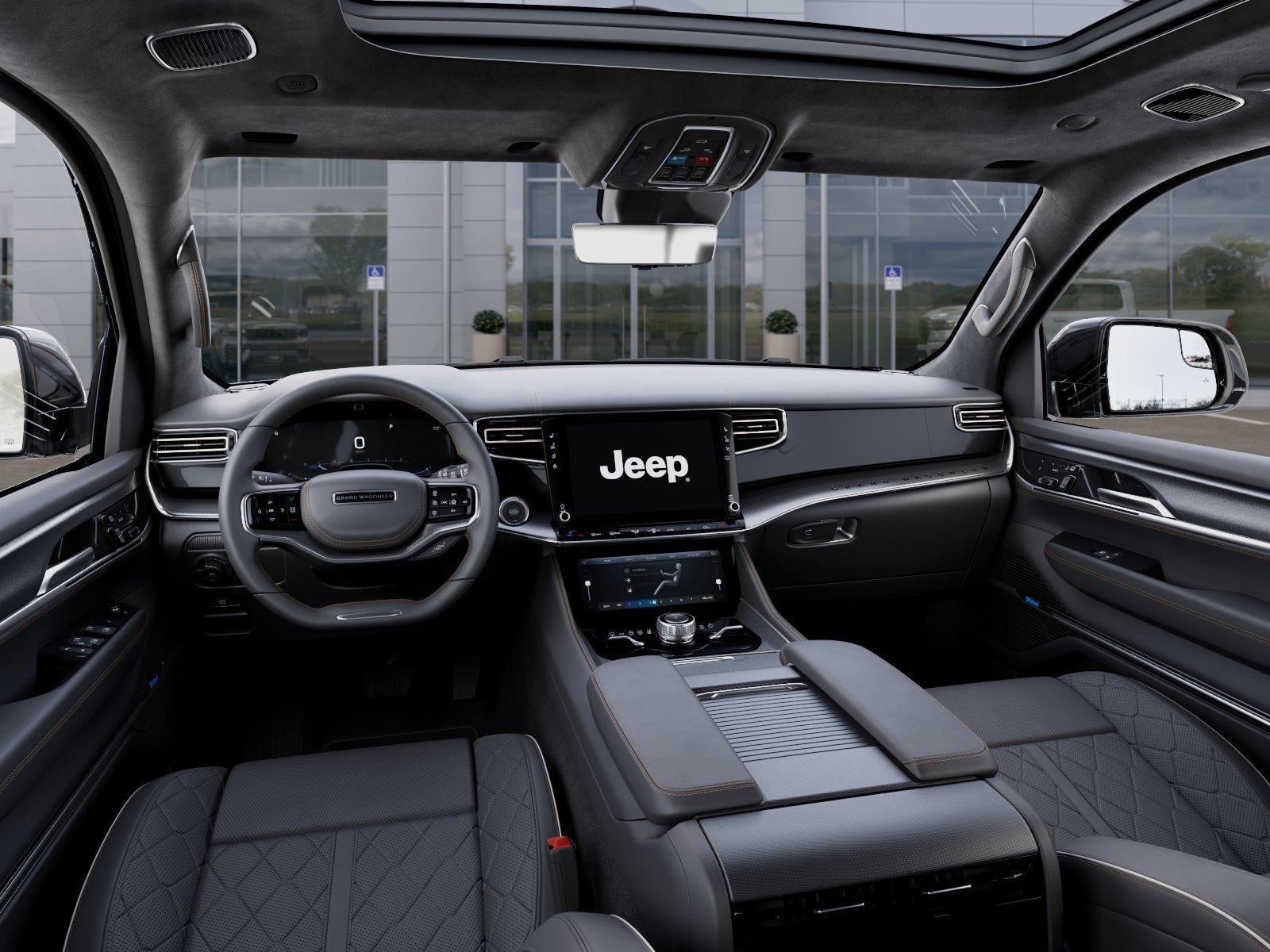 New 2026 Fathom Blue Pearl-Coat Exterior Paint (Late Availability) Jeep Summit Reserve image 51
