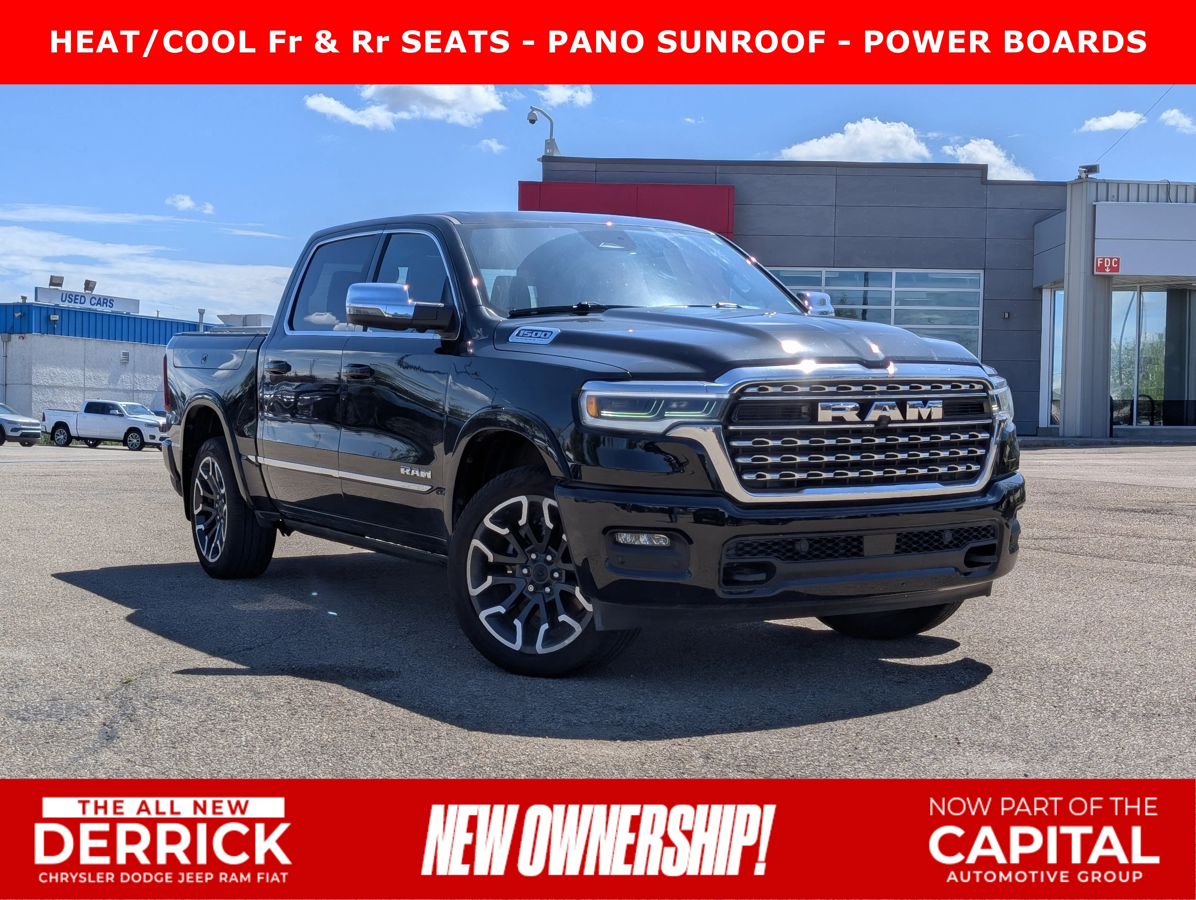 Used 2026 Diamond Black Crystal Pearl Ram Limited image 1