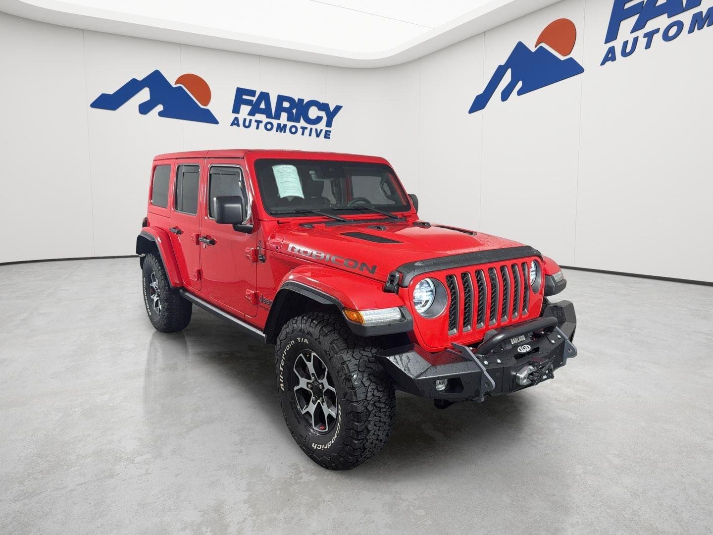 Used 2022 Firecracker Red Clearcoat Jeep Unlimited Rubicon image 7