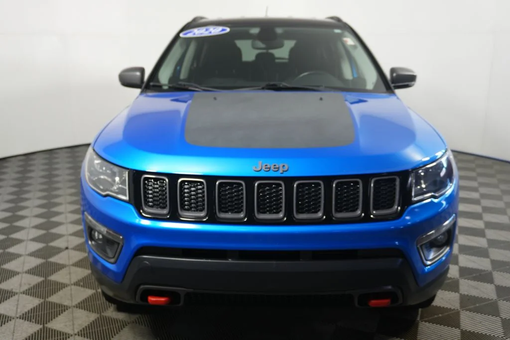 Used 2020 Blue Jeep Trailhawk image 7
