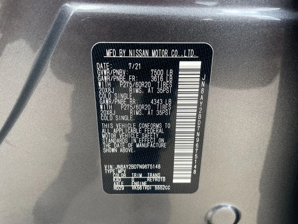 Certified Used 2022 Gray Nissan SL image 30