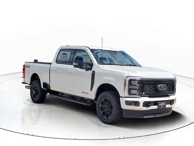 New 2026 White Metallic Ford Lariat image 3