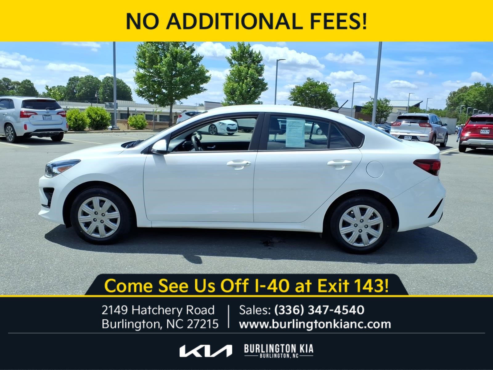 Used 2023 Clear White Kia LX image 23