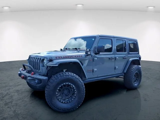Used 2020 Gray Jeep Unlimited Rubicon image 2