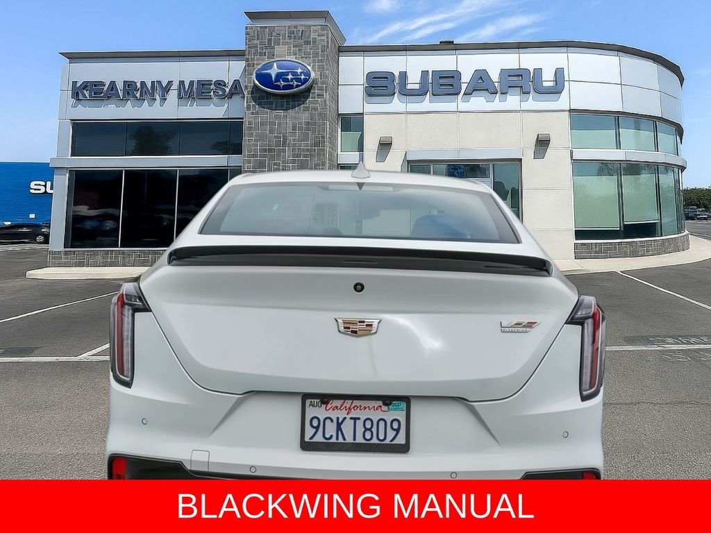 Used 2022 White Cadillac V-Series image 5