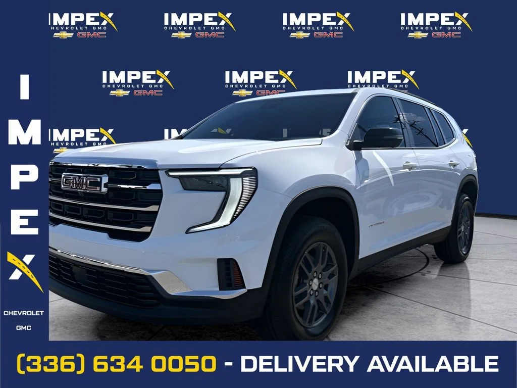 Summit White 2026 GMC Acadia Elevation FWD SUV / Crossover Front-Wheel Drive