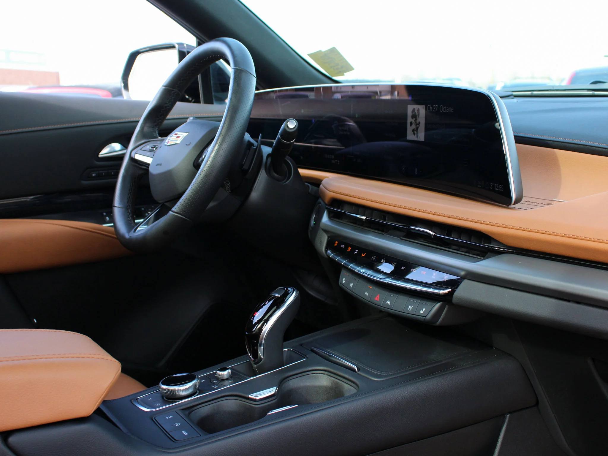 Certified Used 2024 Black Cadillac AWD Sport * 3M PPF | Winter Tires | Adaptive Cruise | Brown Leather | Head-Up Display image 24